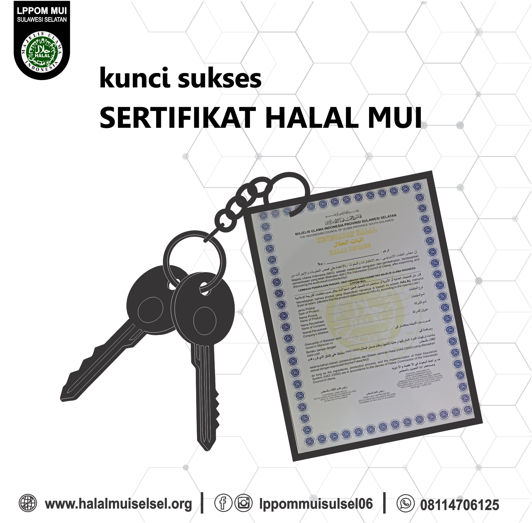 kunci sukses sertifikasi halal 1